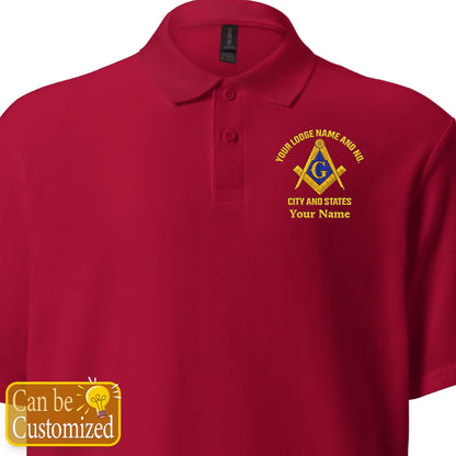250th Anniversary USA Custom Embroidered Polo Shirt