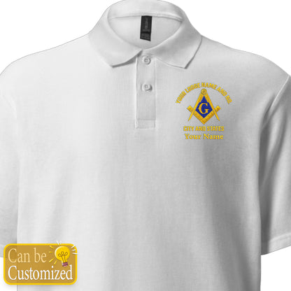 250th Anniversary USA Custom Embroidered Polo Shirt