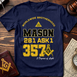 Mason 357 Three Degrees Of Light T-Shirt