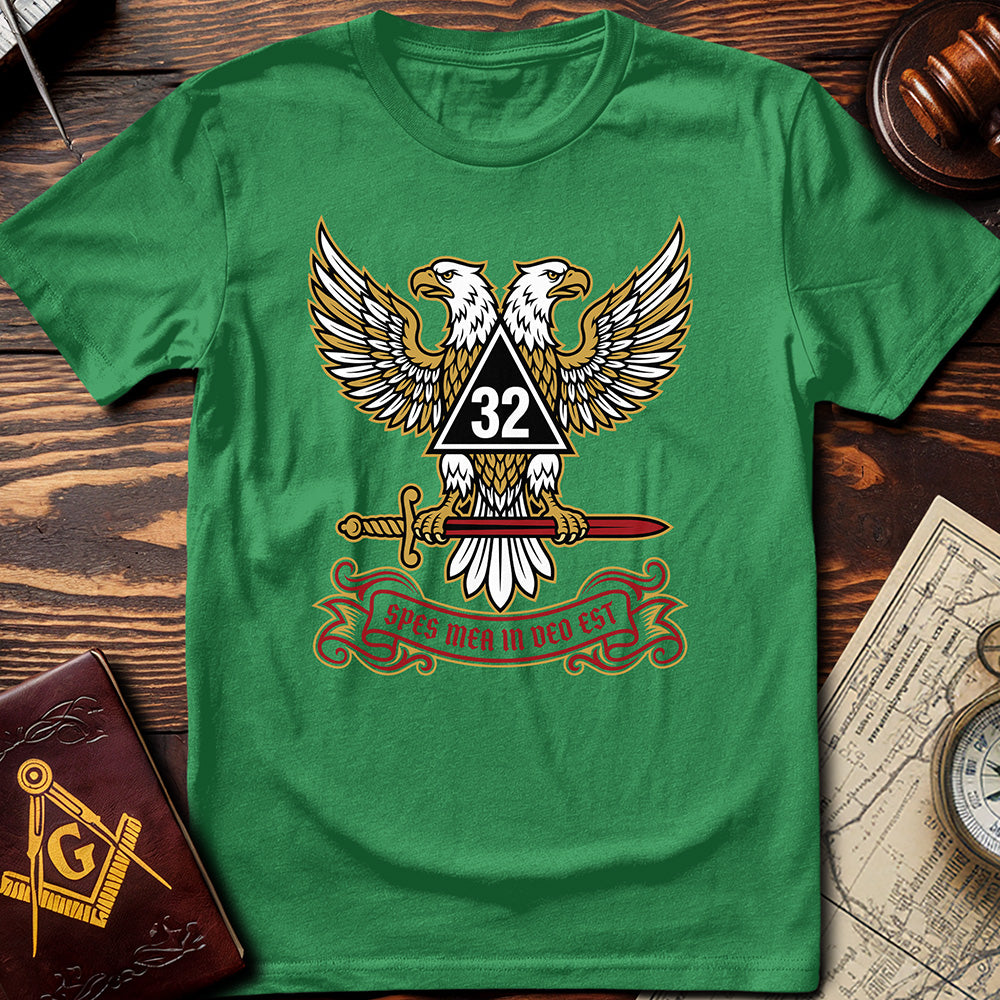 32nd Degree Scottish Rite Wing Up T-Shirt