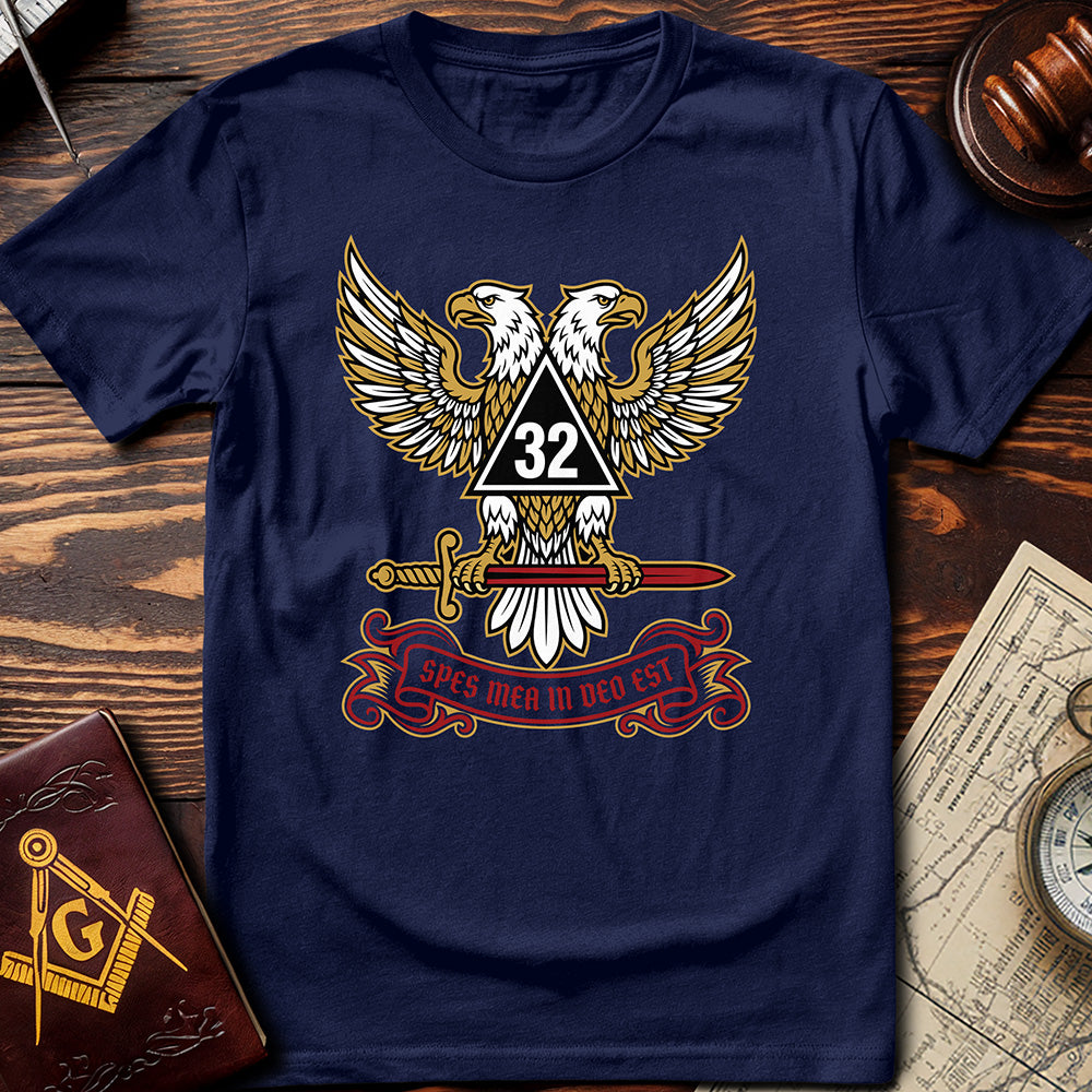 32nd Degree Scottish Rite Wing Up T-Shirt