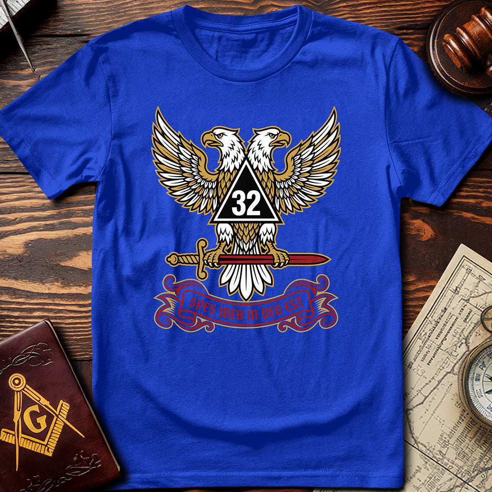 32nd Degree Scottish Rite Wing Up T-Shirt