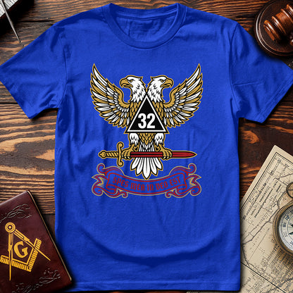 32nd Degree Scottish Rite Wing Up T-Shirt