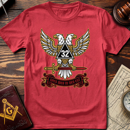 32nd Degree Scottish Rite Wing Up T-Shirt