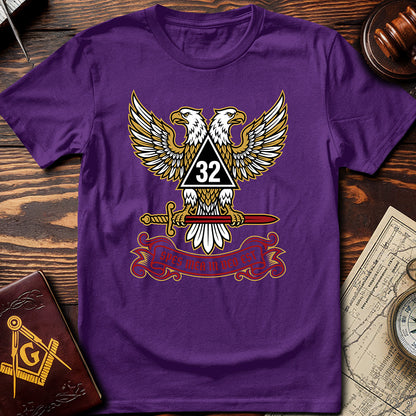 32nd Degree Scottish Rite Wing Up T-Shirt