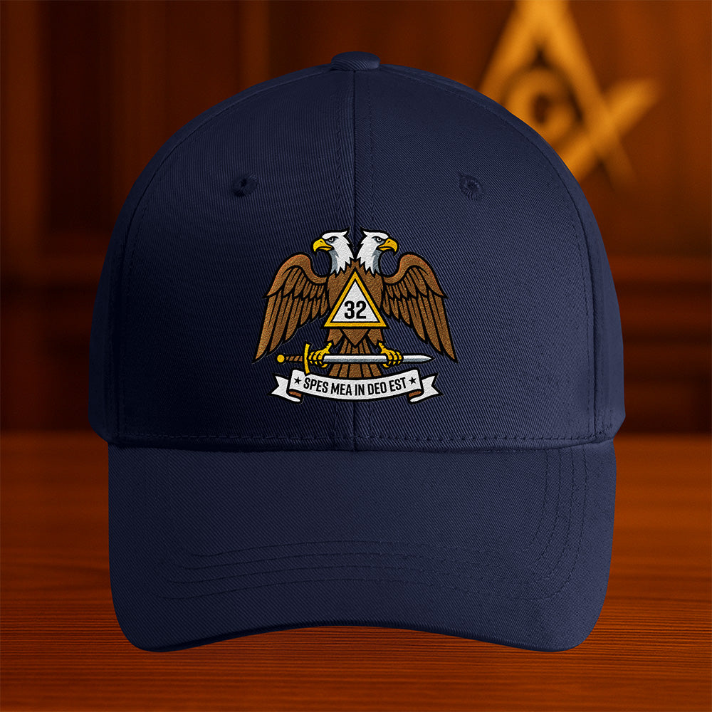 32nd Degree Scottish Rite Hat - Embroidered