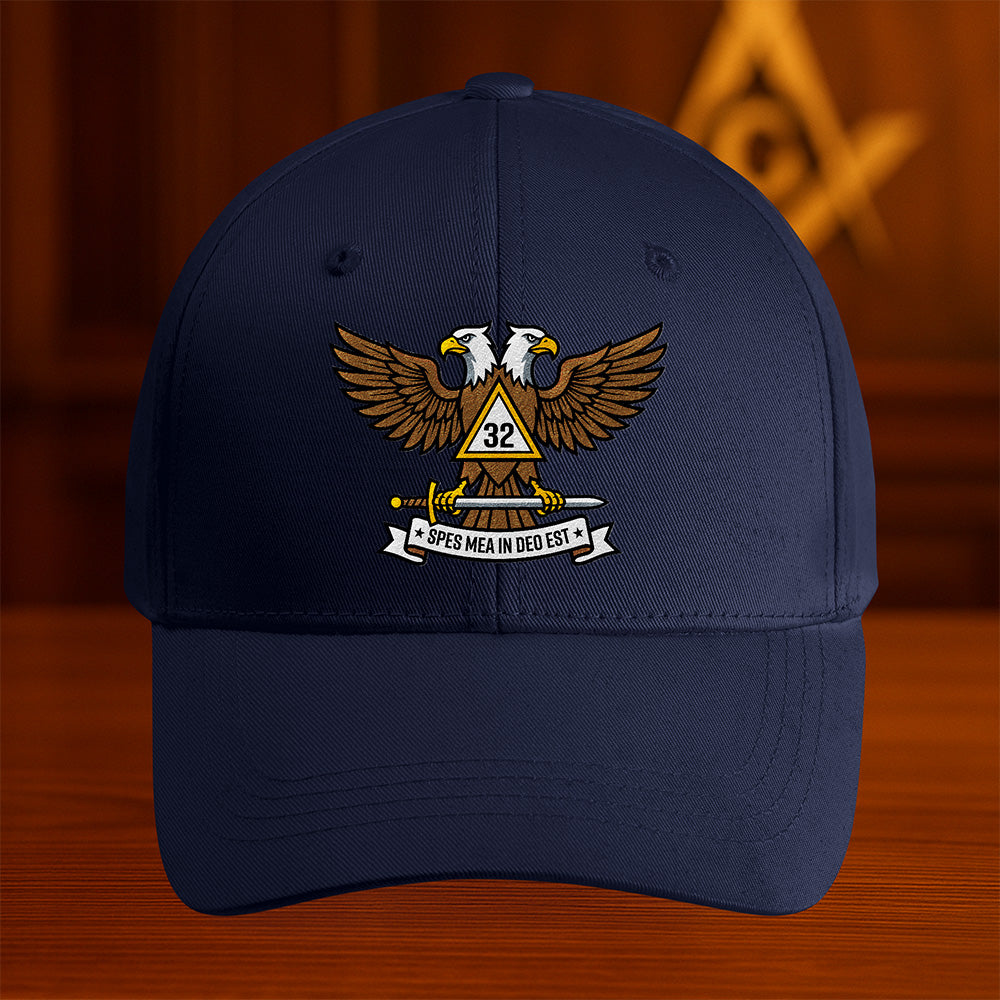 32nd Degree Scottish Rite Hat - Embroidered