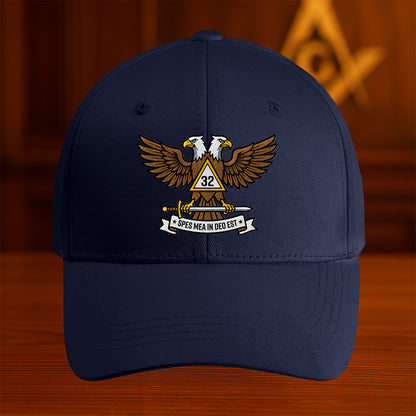 32nd Degree Scottish Rite Hat - Embroidered