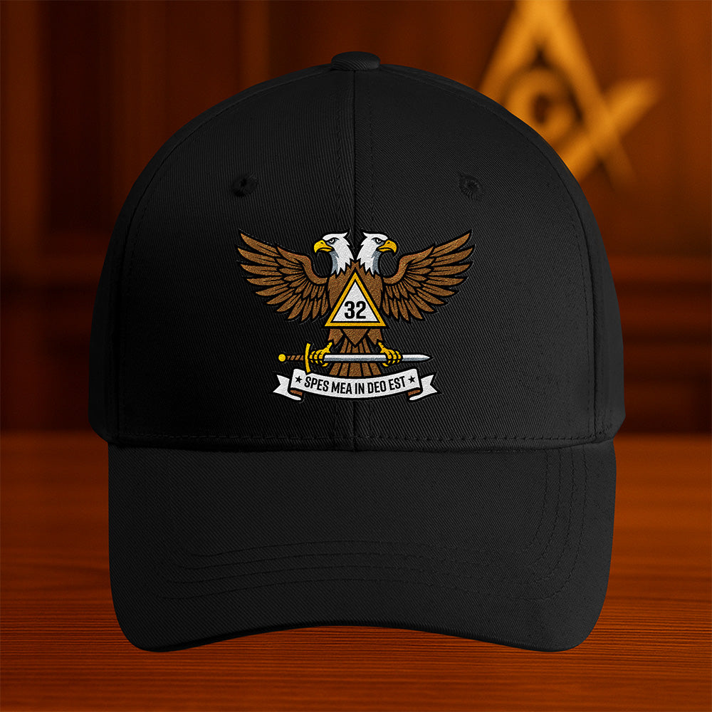 32nd Degree Scottish Rite Hat - Embroidered