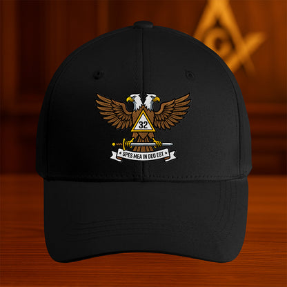 32nd Degree Scottish Rite Hat - Embroidered