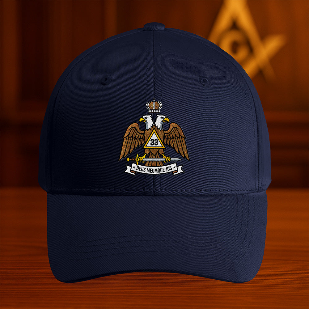 33rd Scottish Rite Hat - Embroidered
