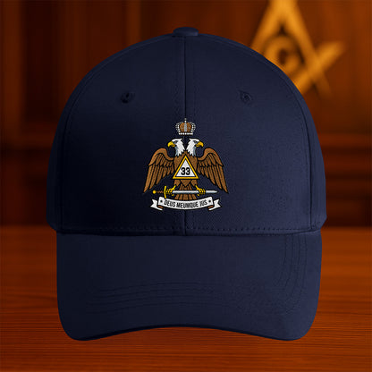 33rd Scottish Rite Hat - Embroidered