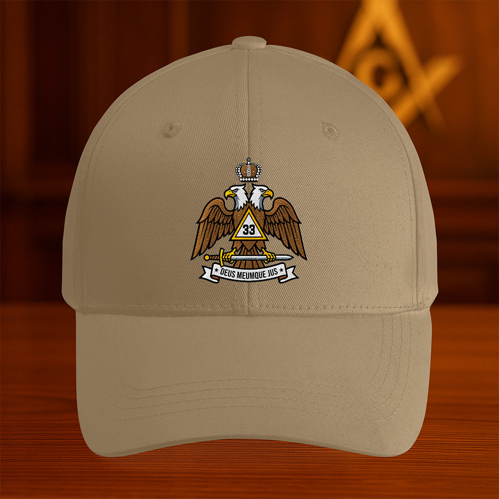 33rd Scottish Rite Hat - Embroidered
