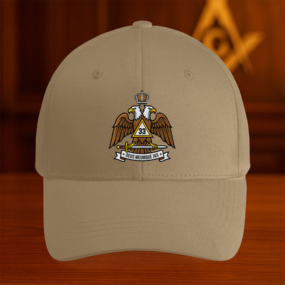 33rd Scottish Rite Hat - Embroidered