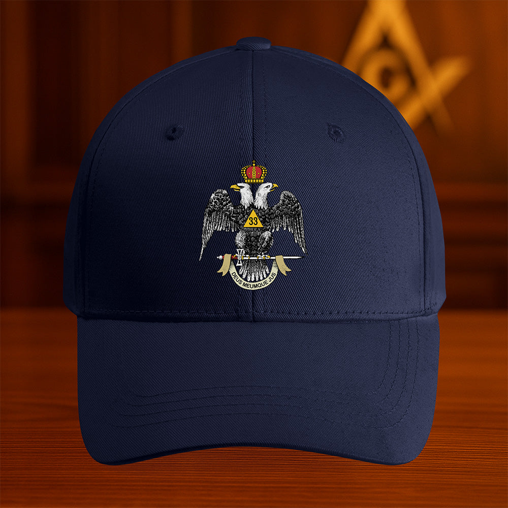 33rd Degree Scottish Rite Hat - Printed