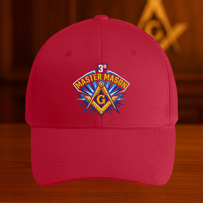 3° Master Mason Hat - Embroidered