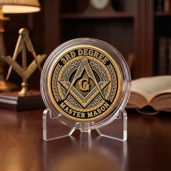 3re Degree Master Mason Commemorative Coin