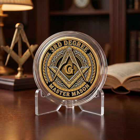3re Degree Master Mason Commemorative Coin