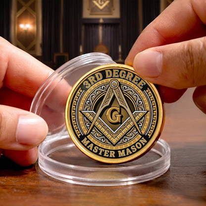 3re Degree Master Mason Commemorative Coin