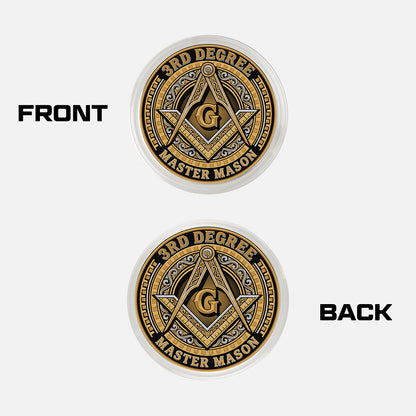 3re Degree Master Mason Commemorative Coin