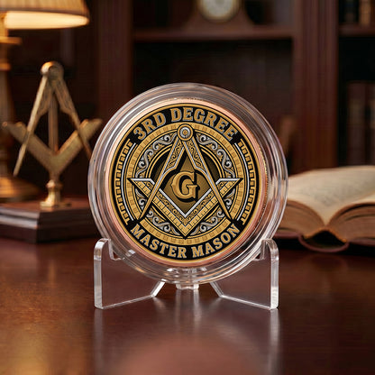 3re Degree Master Mason Commemorative Coin