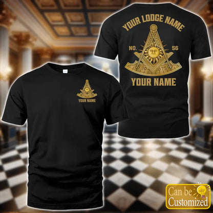 Custom Past Master Masonic T-Shirt