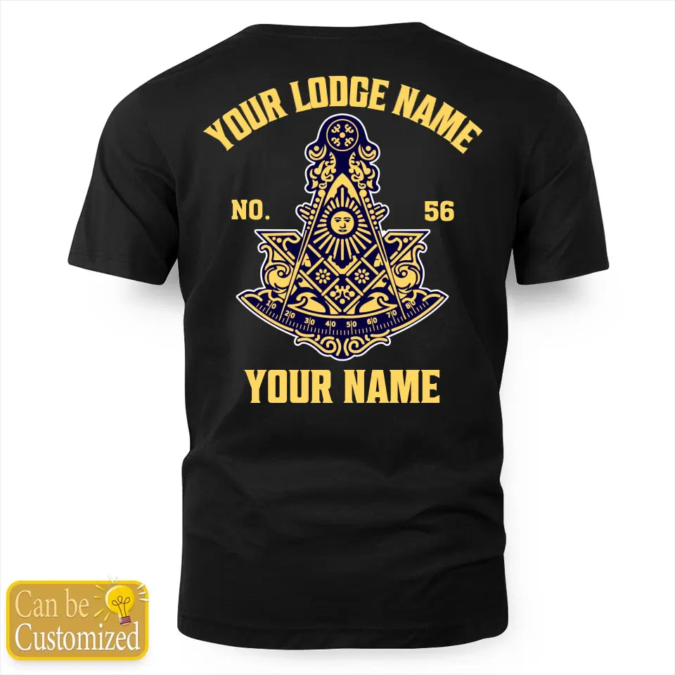 Custom Past Master Masonic T-Shirt