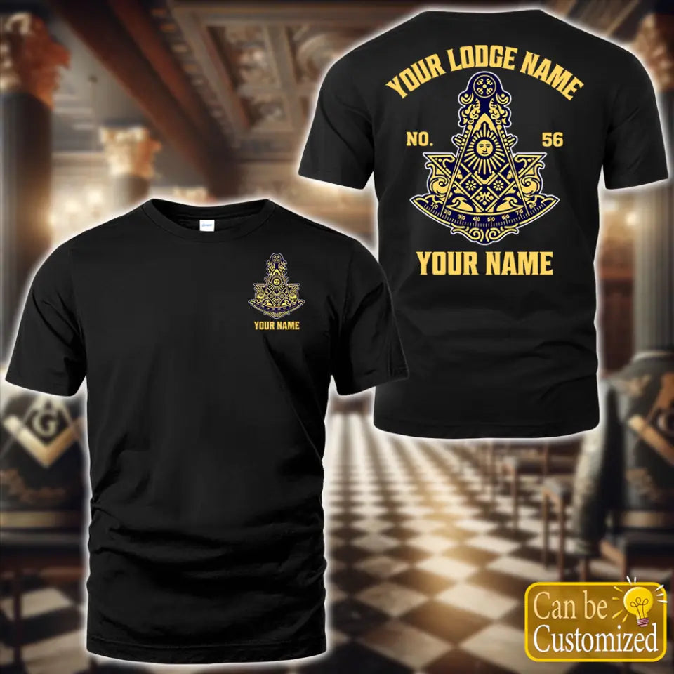 Custom Past Master Masonic T-Shirt