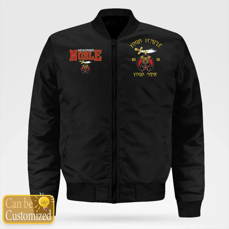 Custom Shriners Bomber Jacket