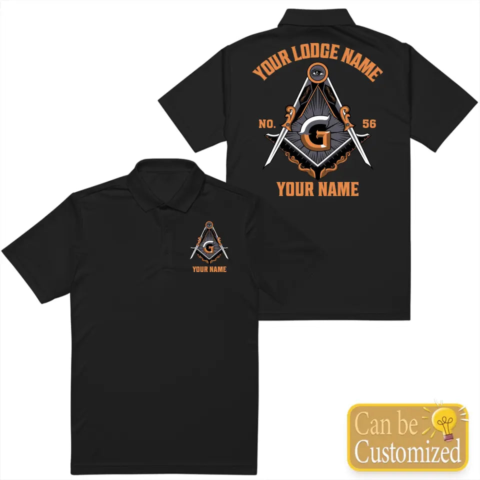 Custom Masonic Polo Shirt