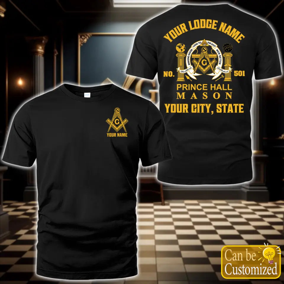 Custom Masonic Brotherhood T-Shirt