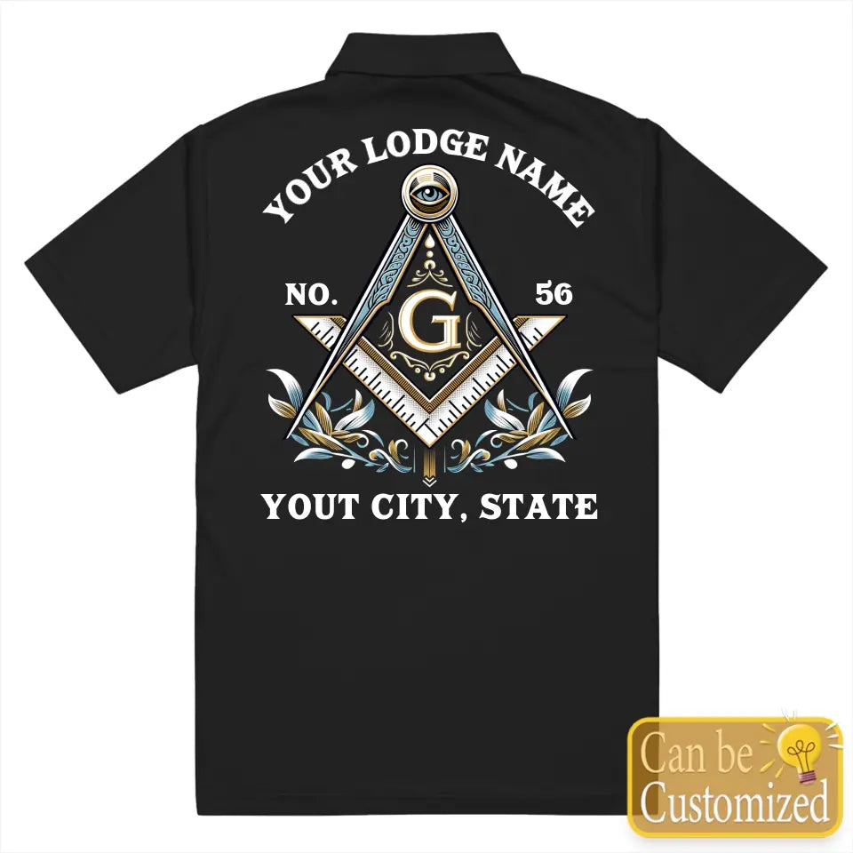 Custom Masonic Polo Shirt