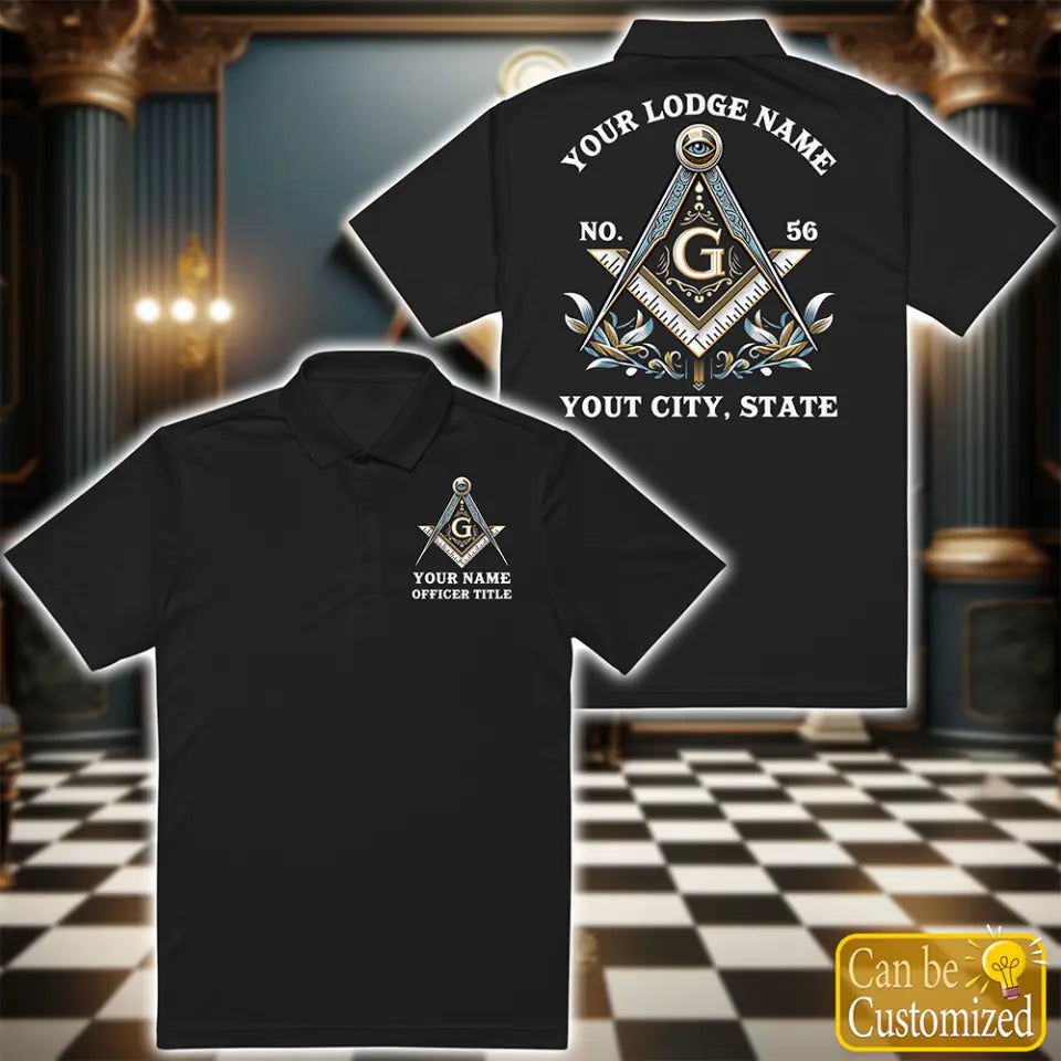 Custom Masonic Polo Shirt