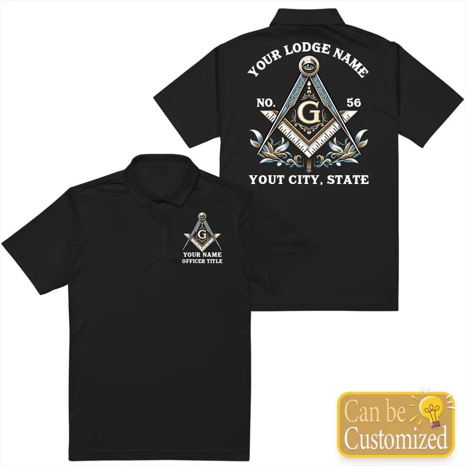 Custom Masonic Polo Shirt