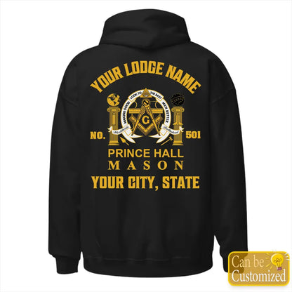 Custom Affiliation Masonic Hoodie