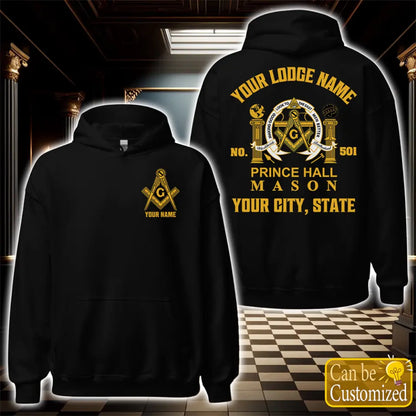 Custom Affiliation Masonic Hoodie