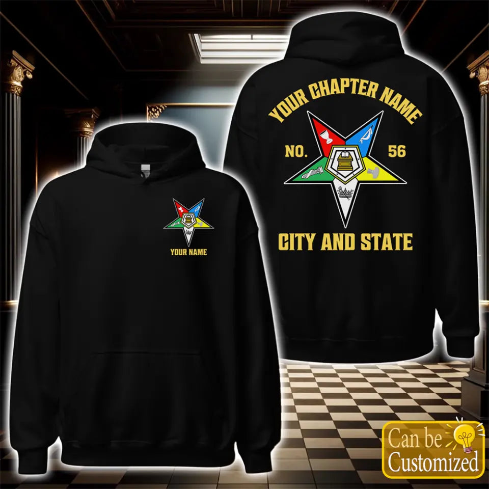 Custom Order Of The Eastern Star Hoodie