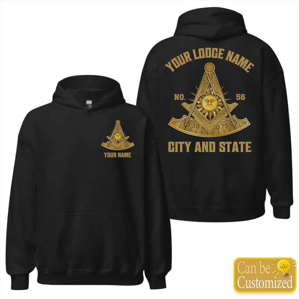 Custom Past Master Masonic Hoodie