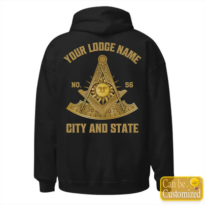 Custom Past Master Masonic Hoodie