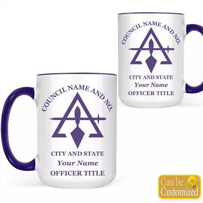 Custom Council Accent Two-Tone Mug