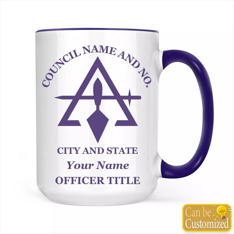 Custom Council Accent Two-Tone Mug