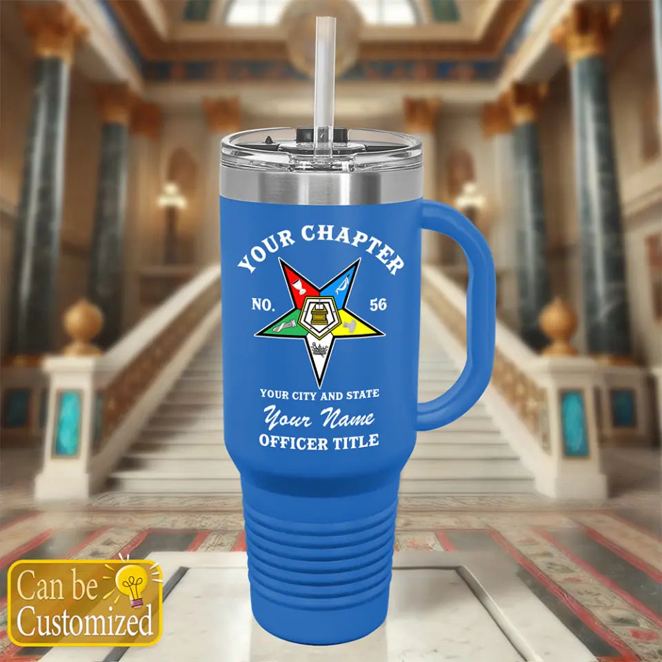 Custom Order Of The Eastern Star 40oz Tumbler