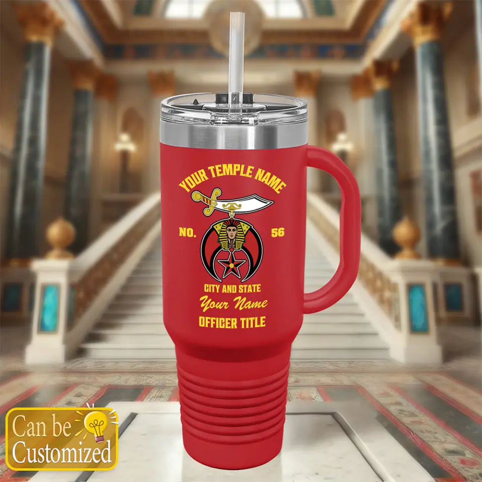 Custom Shriners 40oz Tumbler