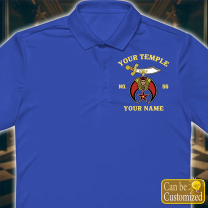 Custom Shriners Nobles Printed Polo Shirt