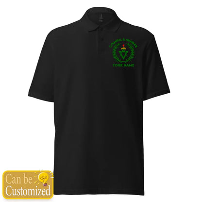 Custom Allied Masonic Degrees Embroidered Polo Shirt