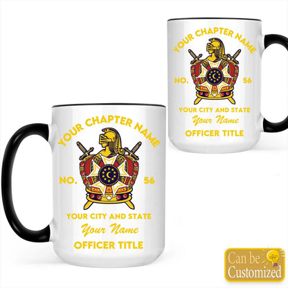 Custom DeMolay Accent Two-Tone Mug