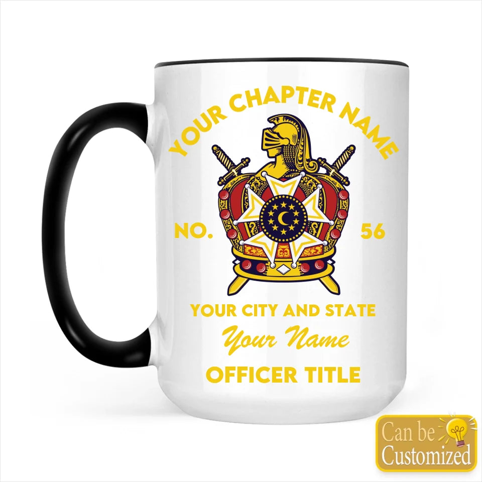 Custom DeMolay Accent Two-Tone Mug