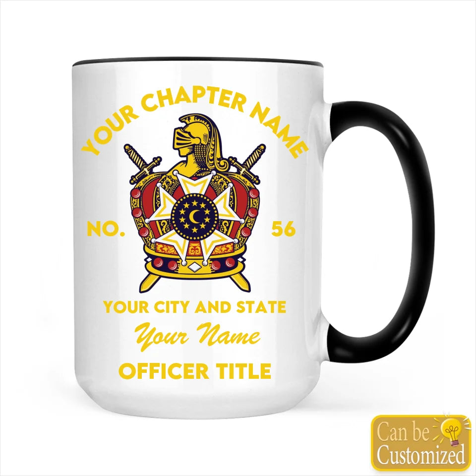 Custom DeMolay Accent Two-Tone Mug