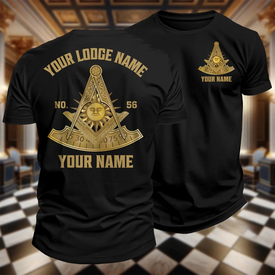 Custom Past Master Masonic T-Shirt