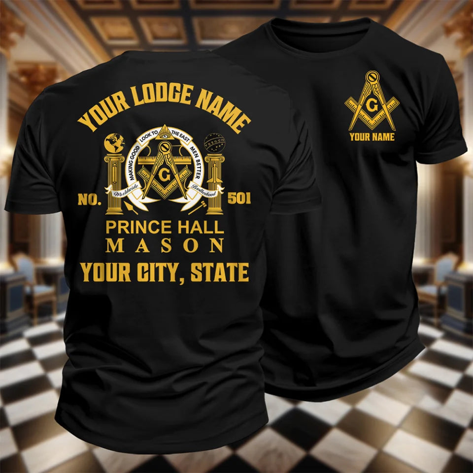 Custom Masonic Brotherhood T-Shirt